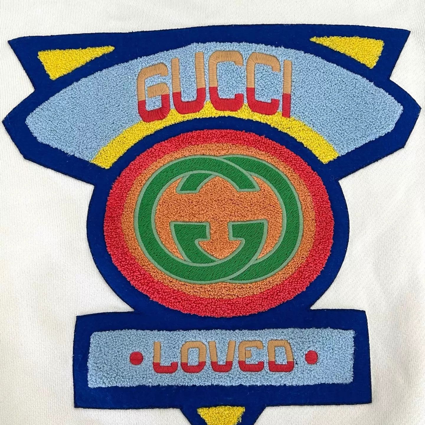 Gucci Gucci UFO Logo White Sweatshirt S New Size US S / EU 44-46 / 1 - 6 Thumbnail