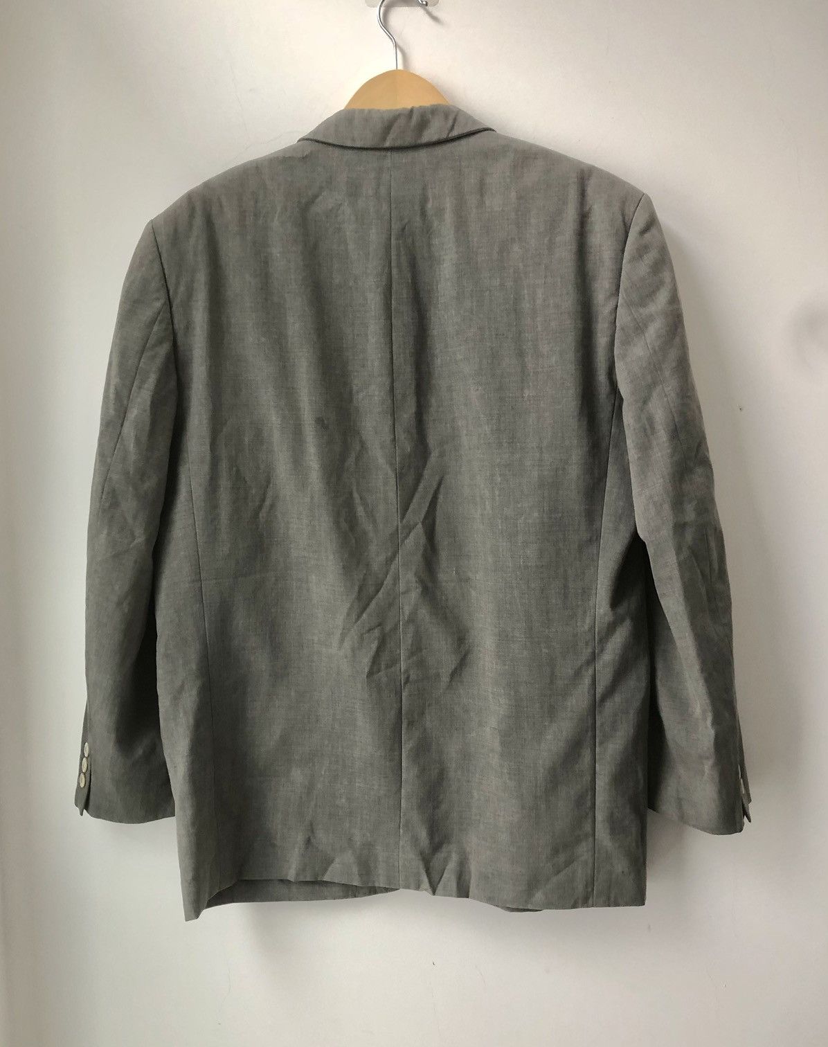 Comme des Garcons × Comme des Garcons Homme × Comme des Garcons Homme Plus Vintage wool blazer Size 44L - 5 Thumbnail