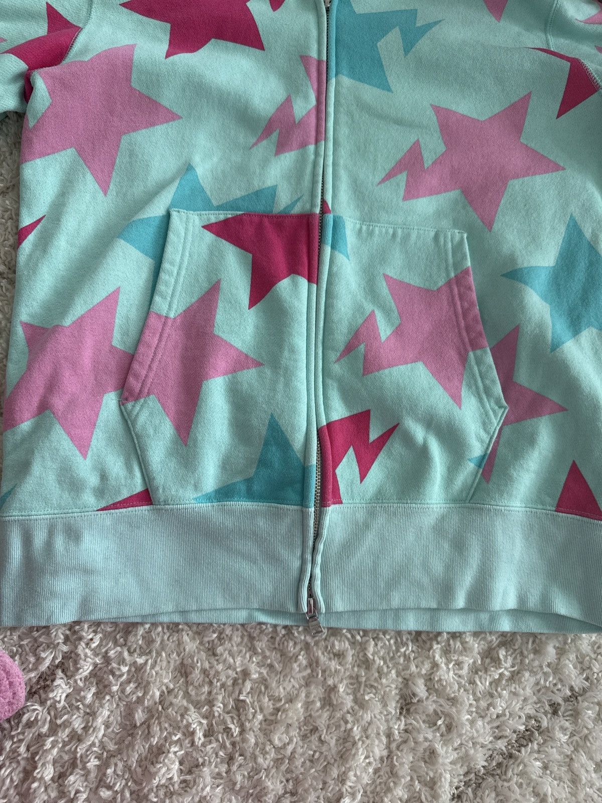 Bape Bape Miami Sta Pattern Shark Full Zip Hoodie Size US M / EU 48-50 / 2 - 6 Thumbnail