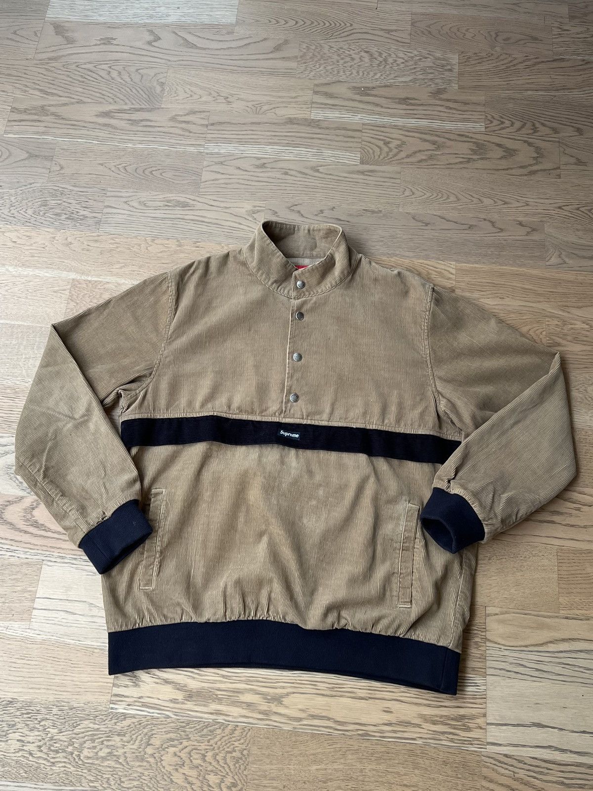 image of Supreme Ss12 Pullover in Camel, Men's (Size XL)