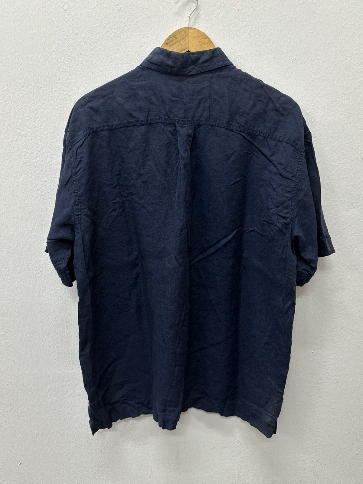 Nigel Cabourn Authentic Nigel Cabourn 100% Hemp Button Up Shirt Size US M / EU 48-50 / 2 - 3 Thumbnail