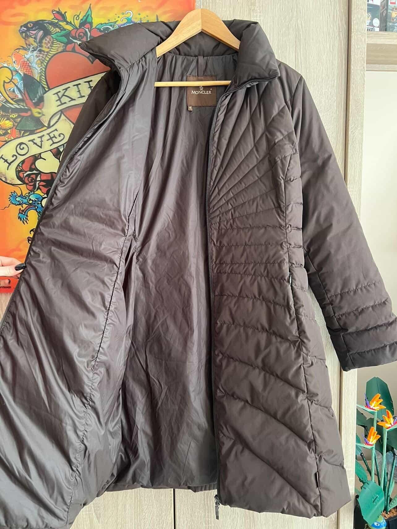 Moncler Vintage Moncler Puffer Down Coat Long Jacket Size 4 💥 Size S / US 4 / IT 40 - 9 Thumbnail