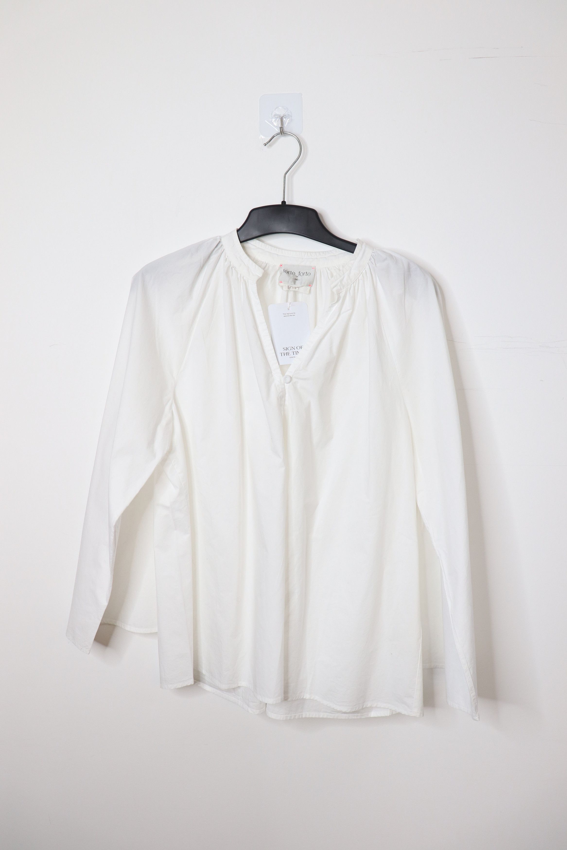 Other White mandarin blouse - UK 10 Size M / US 6-8 / IT 42-44 - 1 Thumbnail