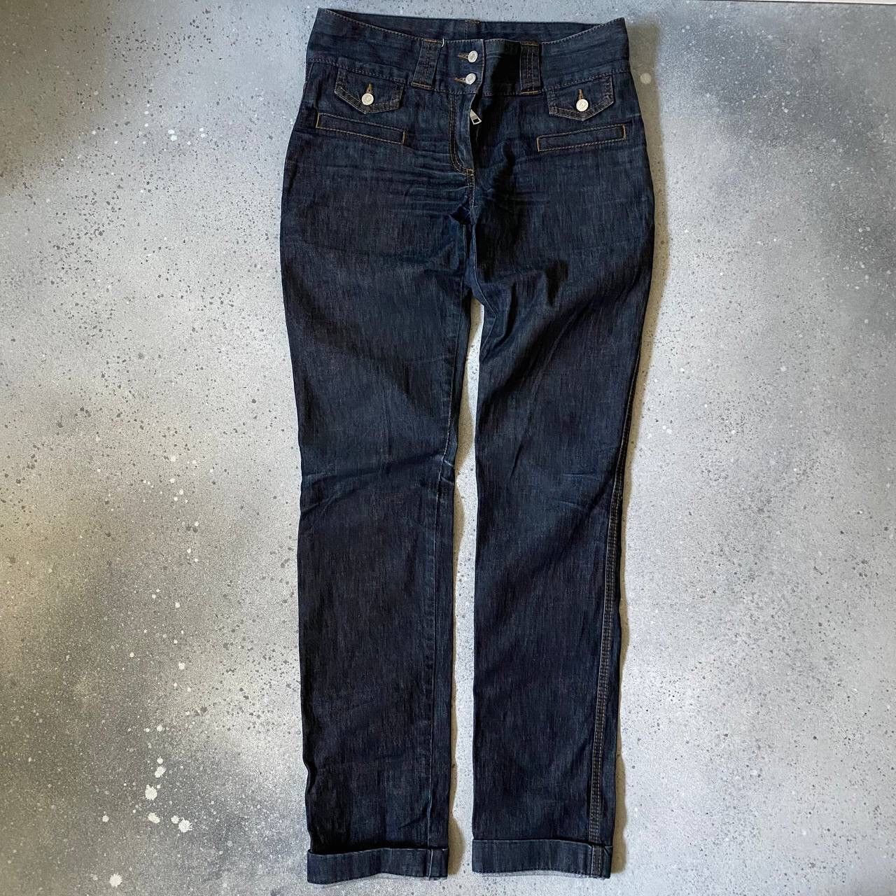 Dolce & Gabbana × Vintage 2007 Dolce & Gabbana Vintage Denim Jeans Size 26" / US 2 / IT 38 - 2 Thumbnail