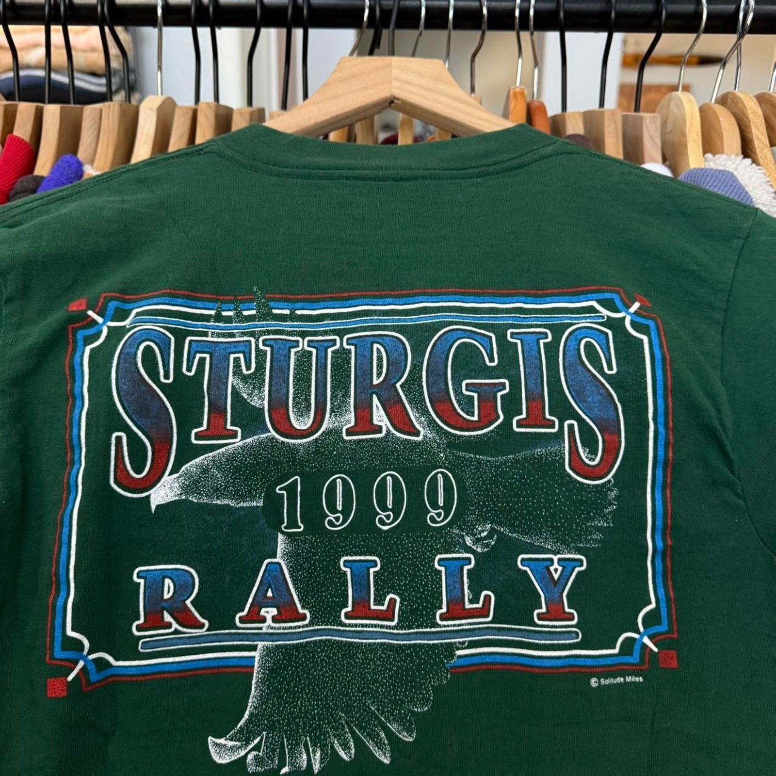 Other Vintage 1999 Sturgis Rally Single Stitch Pocket T-Shirt Size US S / EU 44-46 / 1 - 2 Thumbnail
