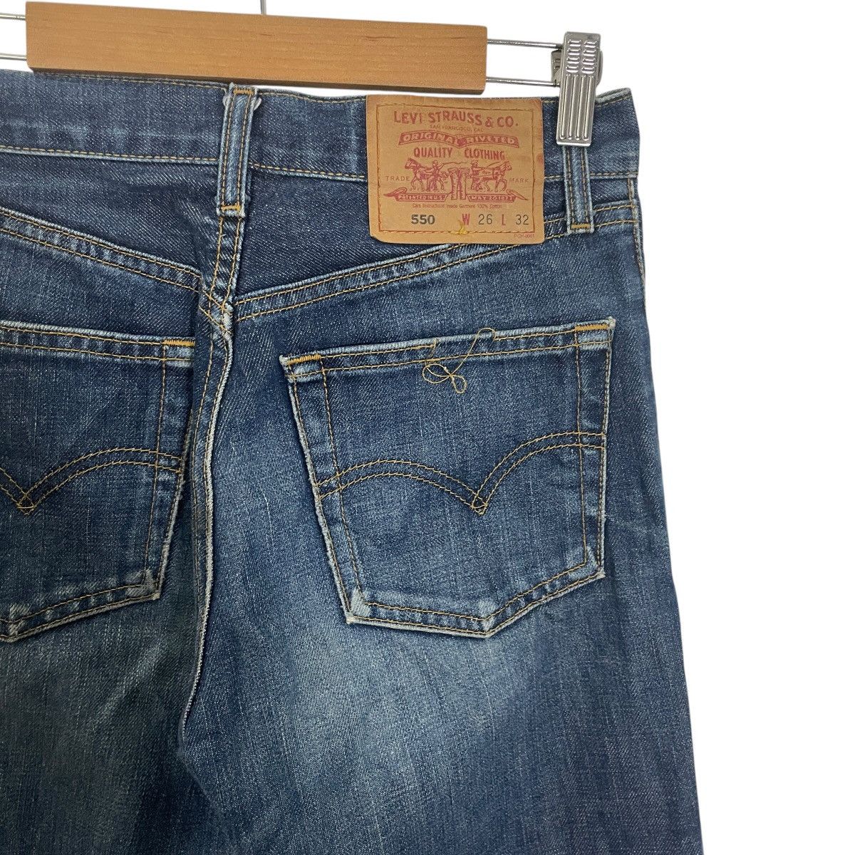 Levi's Vintage Y2k Levis 550 Denim Size US 27 - 10 Thumbnail