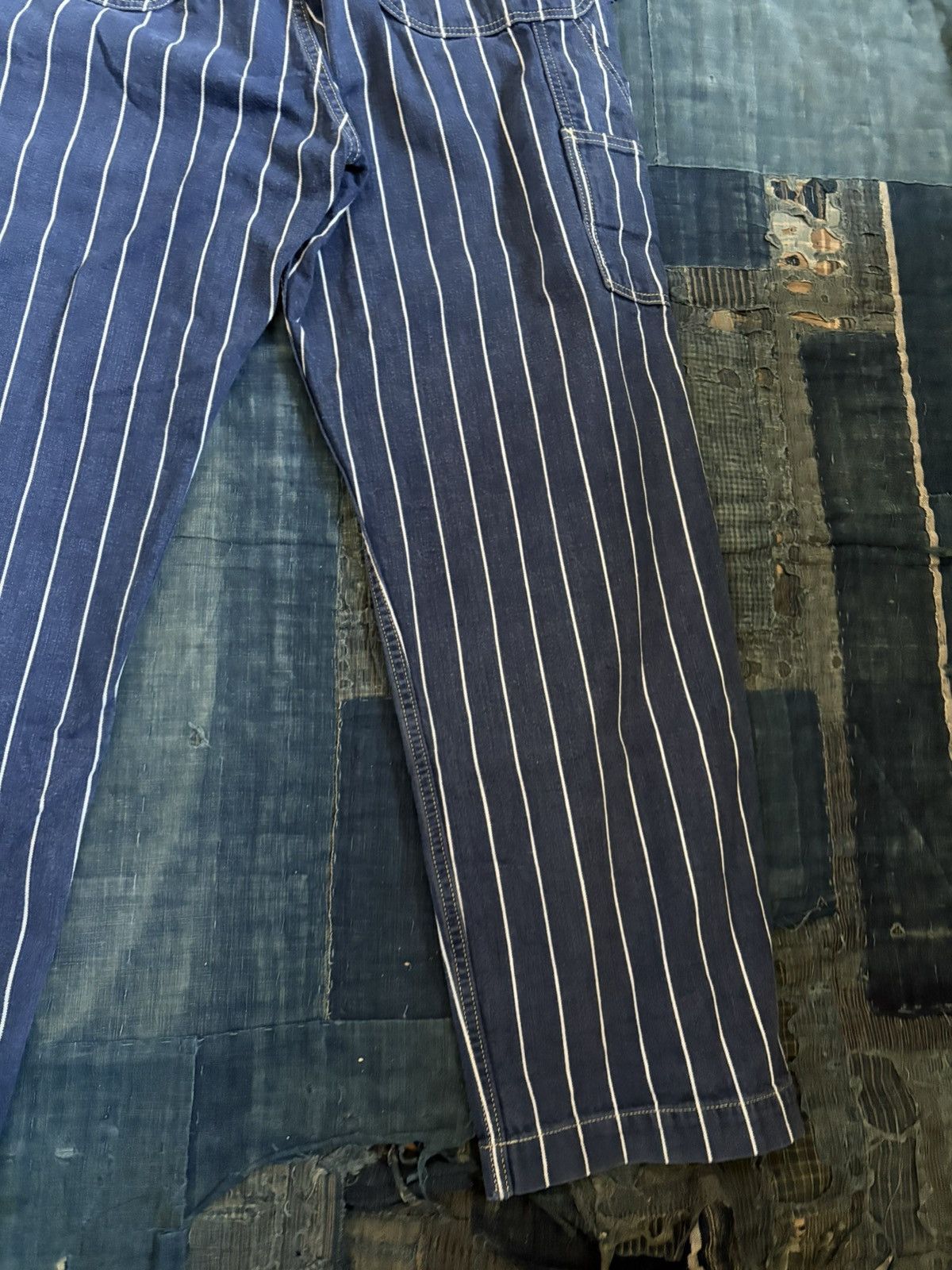 Kapital KAPITAL Double Knee Lumber Pants stripe Size US 30 / EU 46 - 9 Thumbnail