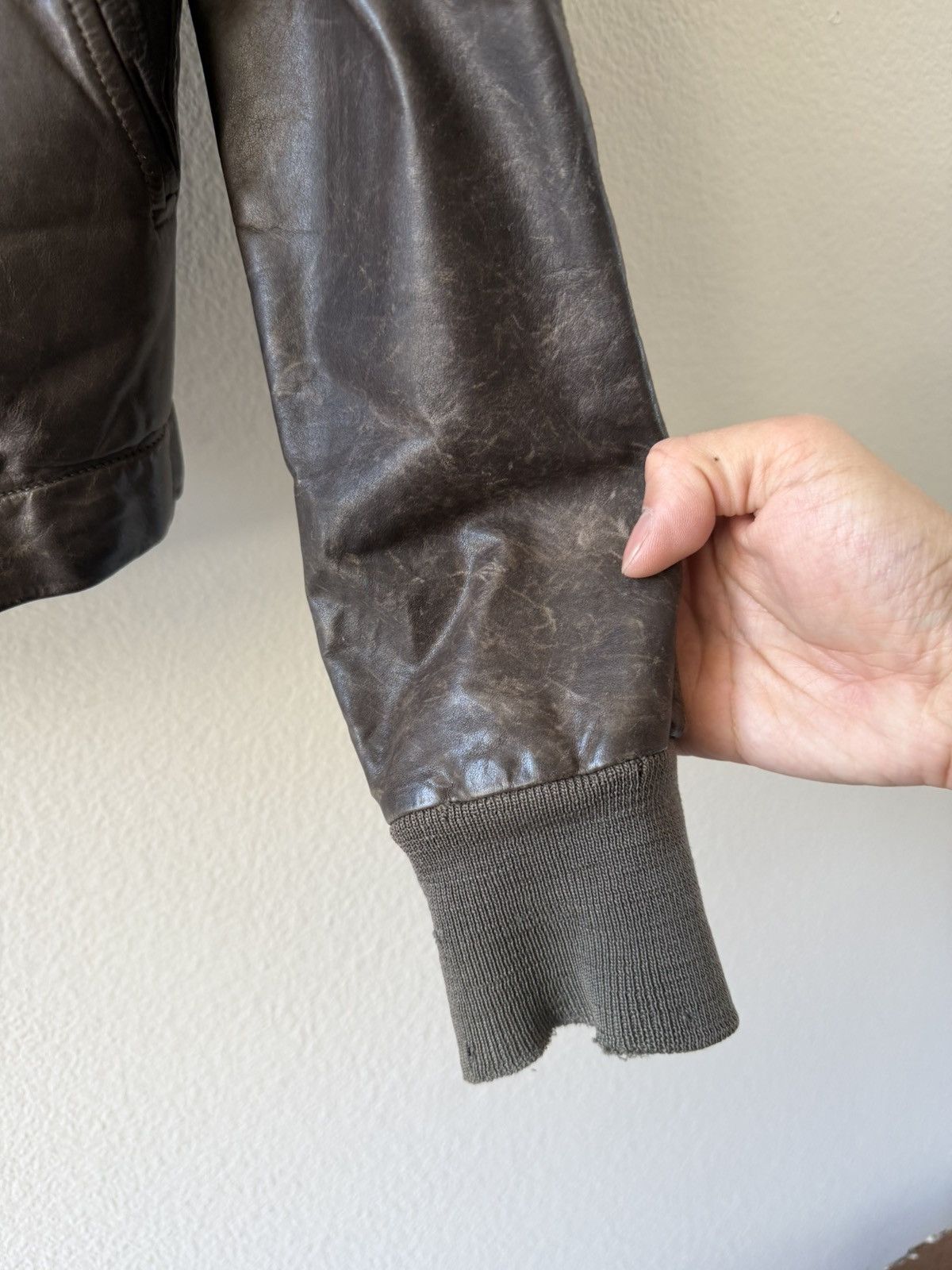 Rick Owens FW11 Calfskin Intarsia Leather Jacket S Size US S / EU 44-46 / 1 - 6 Thumbnail