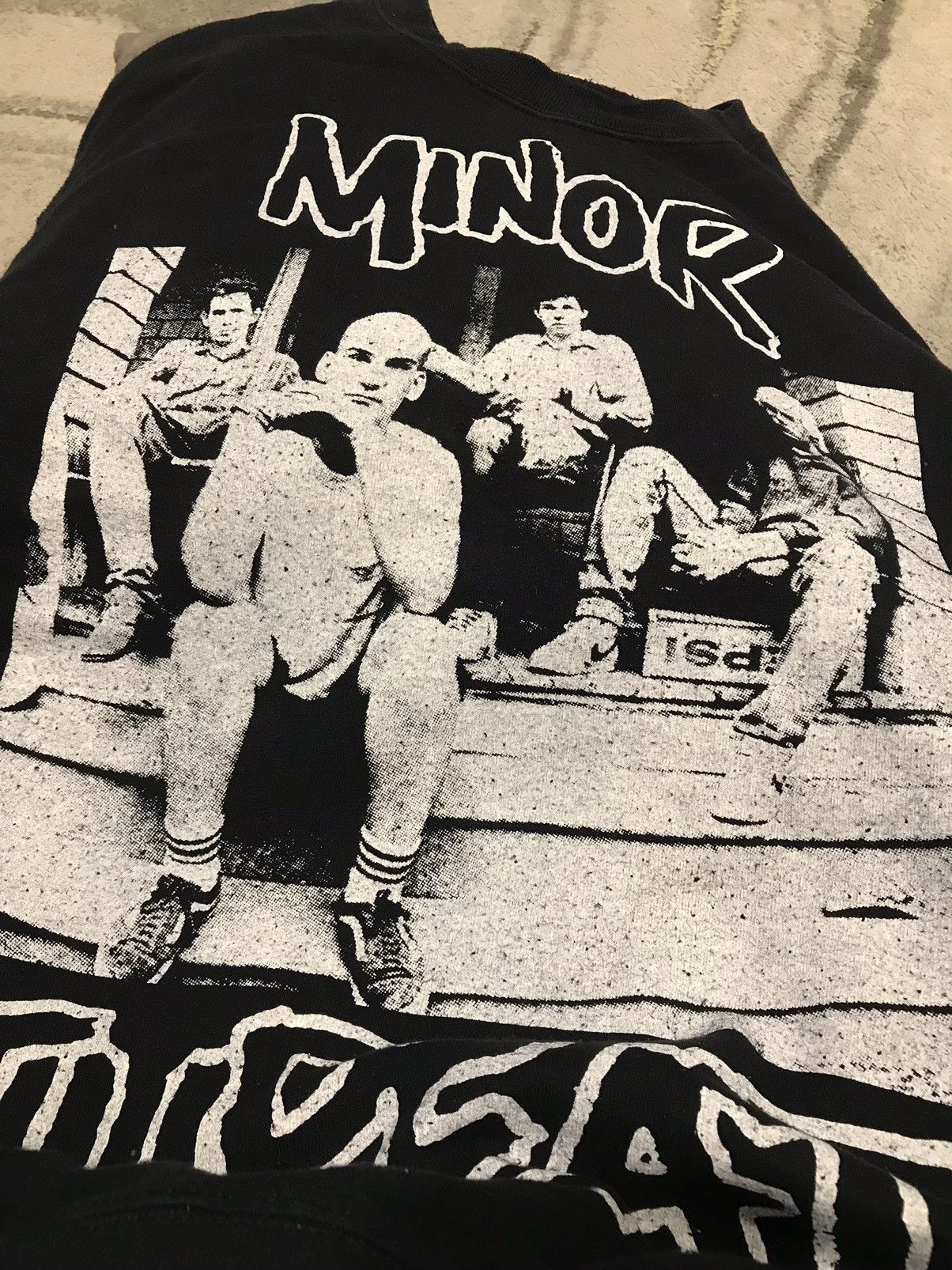Band Tees × Fruit Of The Loom Minor threat sweatshirt Size US XL / EU 56 / 4 - 2 Thumbnail