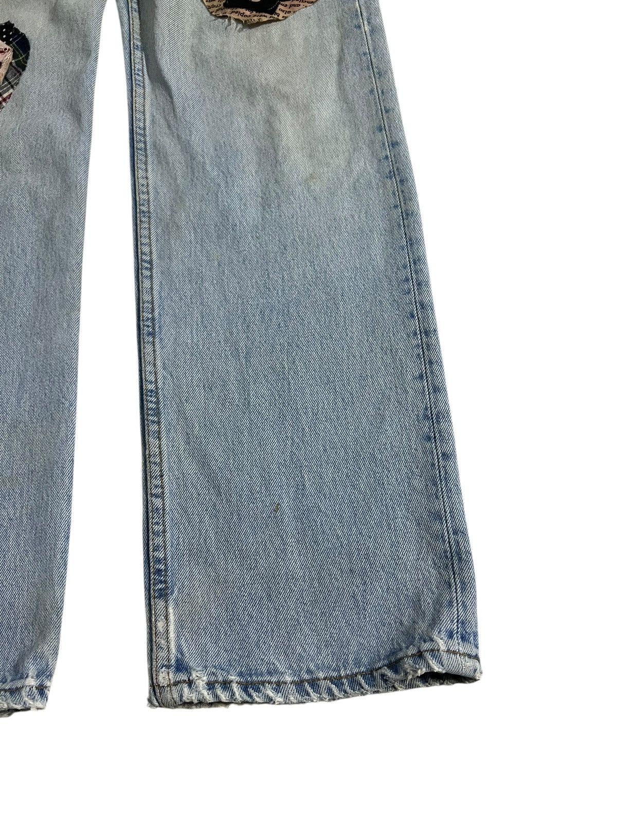 Levi's Vintage Levis 501 Patchwork Faded Jean Size US 30 / EU 46 - 5 Thumbnail
