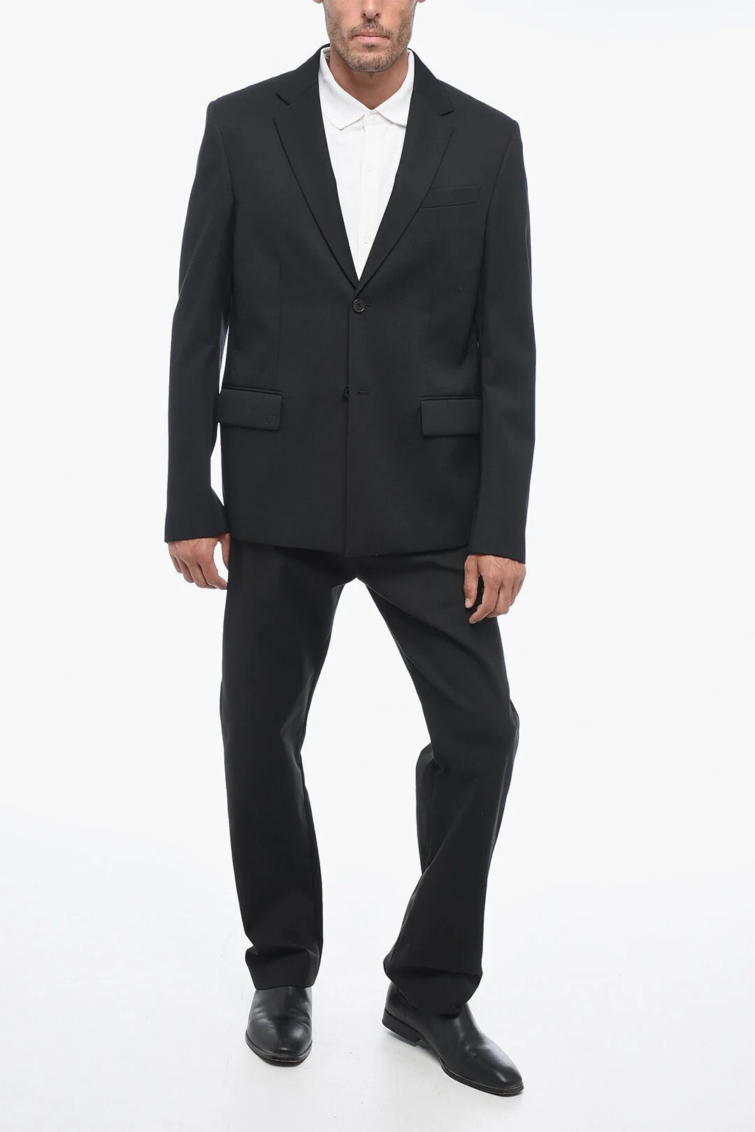 Off-White og1mm0426 Virgin Wool Blazer in Black Size US M / EU 48-50 / 2 - 4 Thumbnail