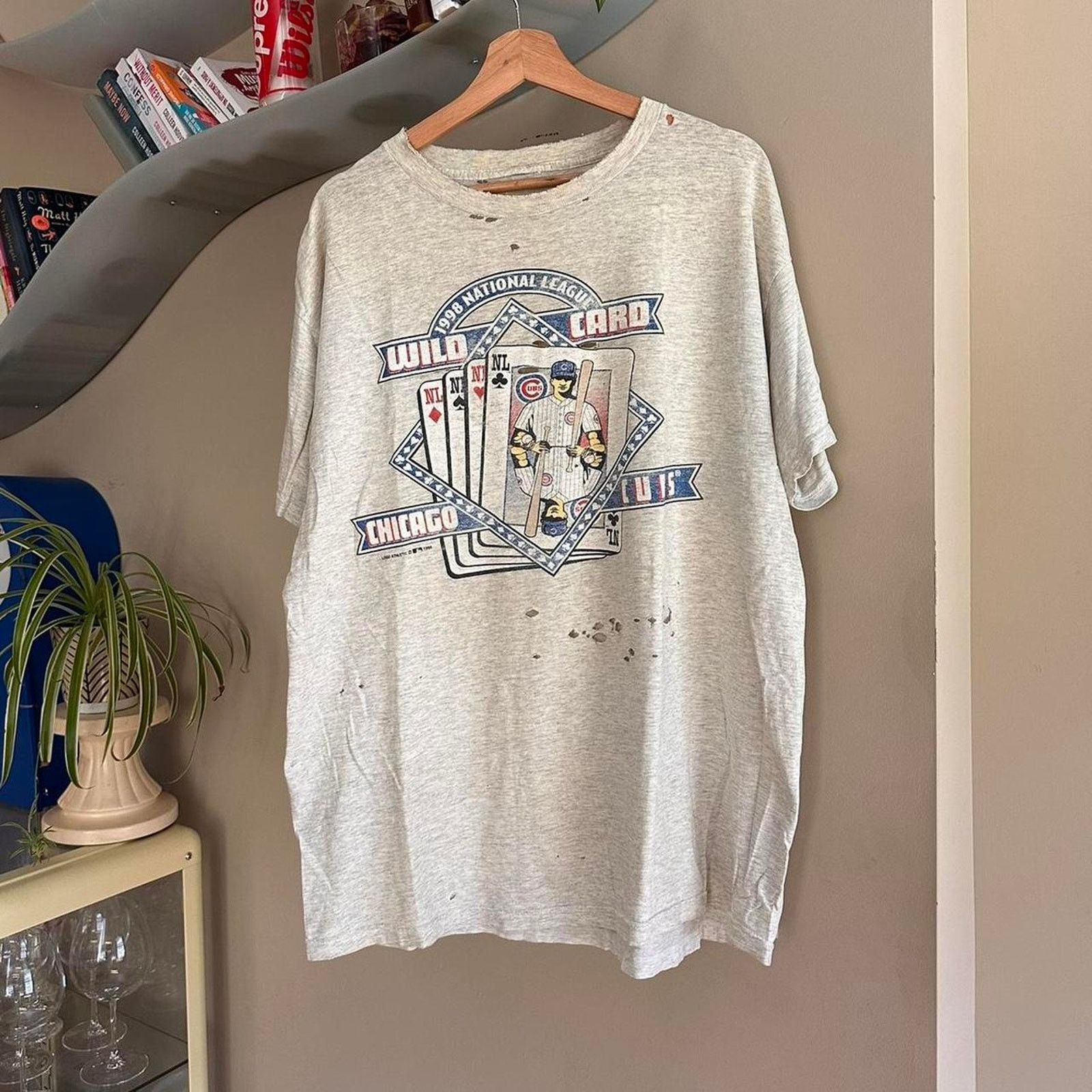MLB × Vintage Vintage Chicago Cubs Shirt Size US XL / EU 56 / 4 - 1 Thumbnail