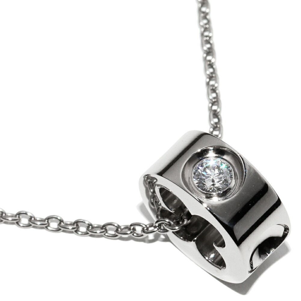 Louis Vuitton Louis Vuitton Louis Vuitton Empreinte K18WG Diamond Pendant Necklace Metal Necklace Q93231 DUTY FREE for USA Size ONE SIZE - 1 Thumbnail