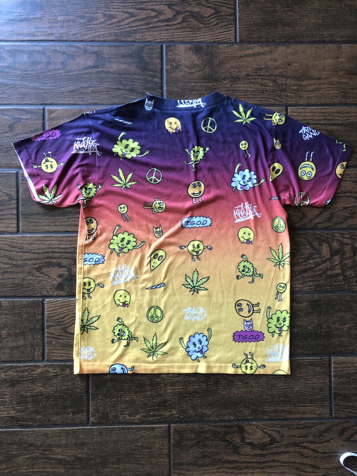 Band Tees × Rap Tees CRAZY Rap Tee Wiz Khalifa graphic tee Size US M / EU 48-50 / 2 - 2 Thumbnail