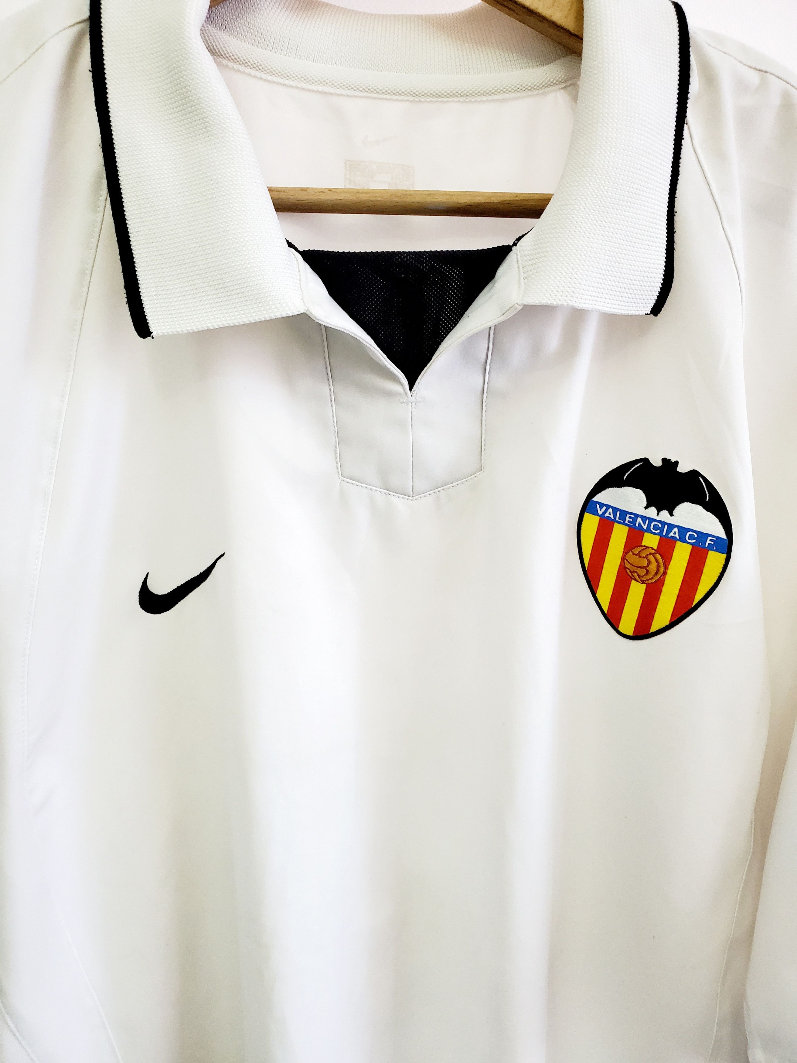 Nike × Vintage Vintage Valencia Home 2002/03 Nike Soccer Jersey size Xl Size US XL / EU 56 / 4 - 2 Thumbnail