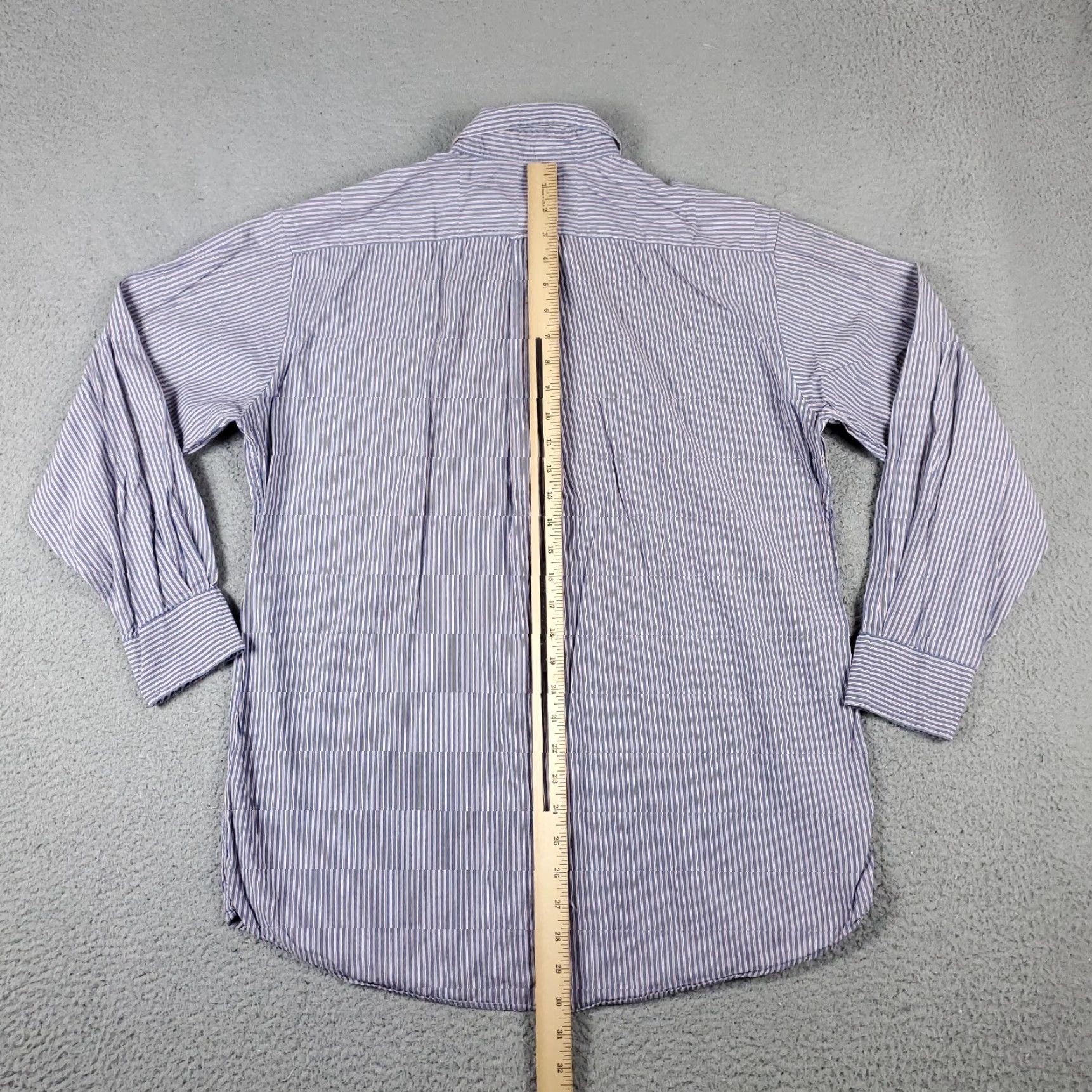 Tommy Hilfiger Tommy Hilfiger Button-Up Shirt Mens Medium Blue Red Striped Long Sleeve Casual Size US M / EU 48-50 / 2 - 3 Thumbnail