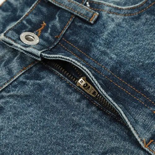 VIBE Lightning Blue Jorts, Baggy Denim Jean Shorts Size US 32 / EU 48 - 6 Thumbnail