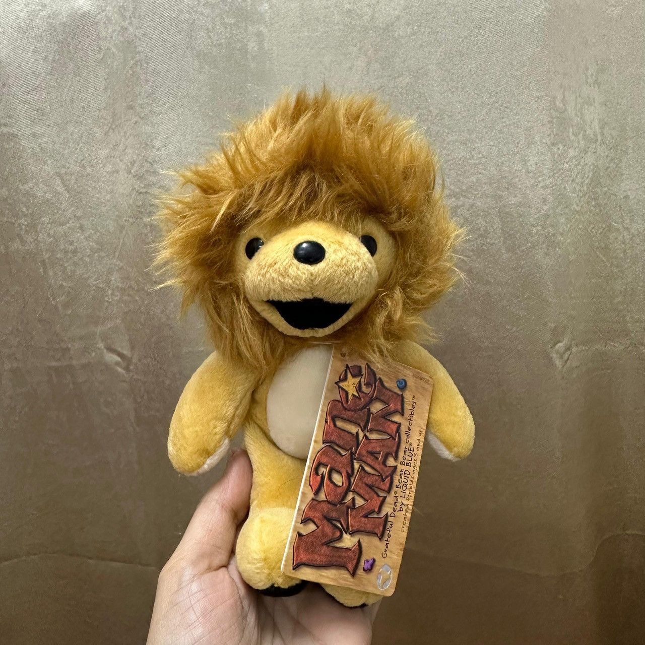 Grateful Dead × Liquid Blue Mane Man 4/11/78 Grateful Dead Liquid Blue Plush Size ONE SIZE - 1 Thumbnail