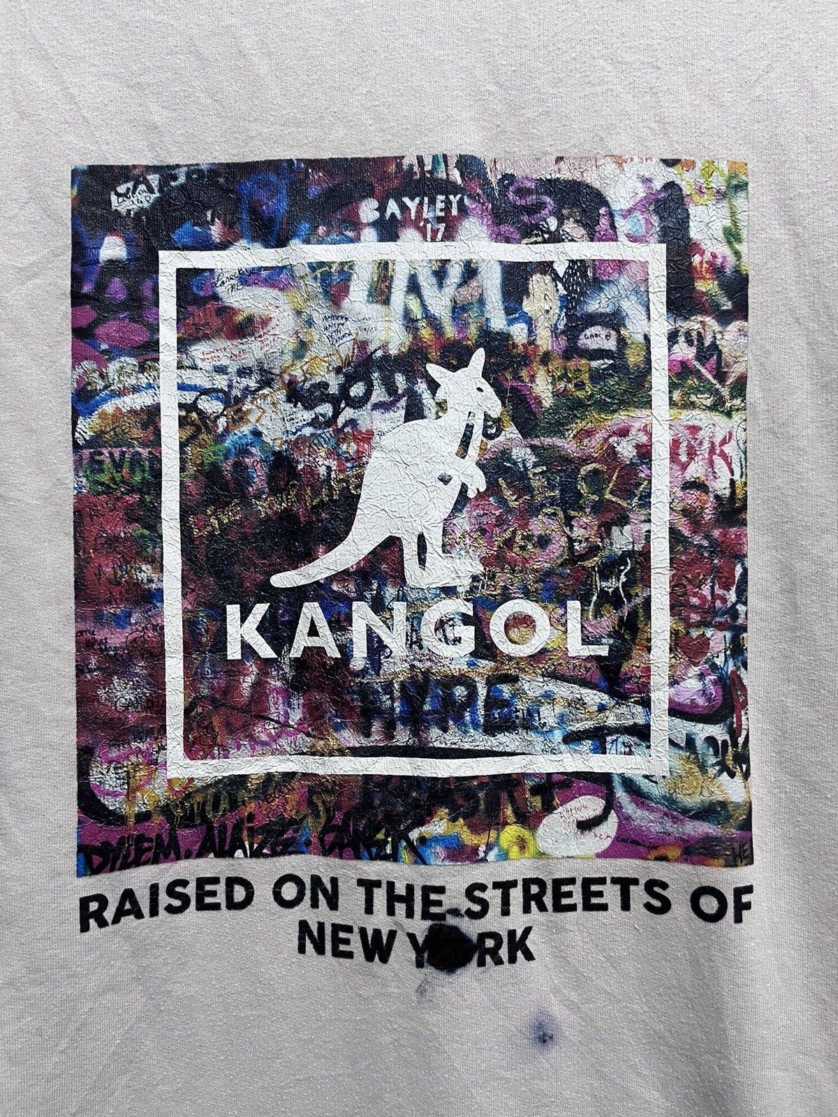 Kangol × Rap Tees Kangol back print tee Size US L / EU 52-54 / 3 - 2 Thumbnail
