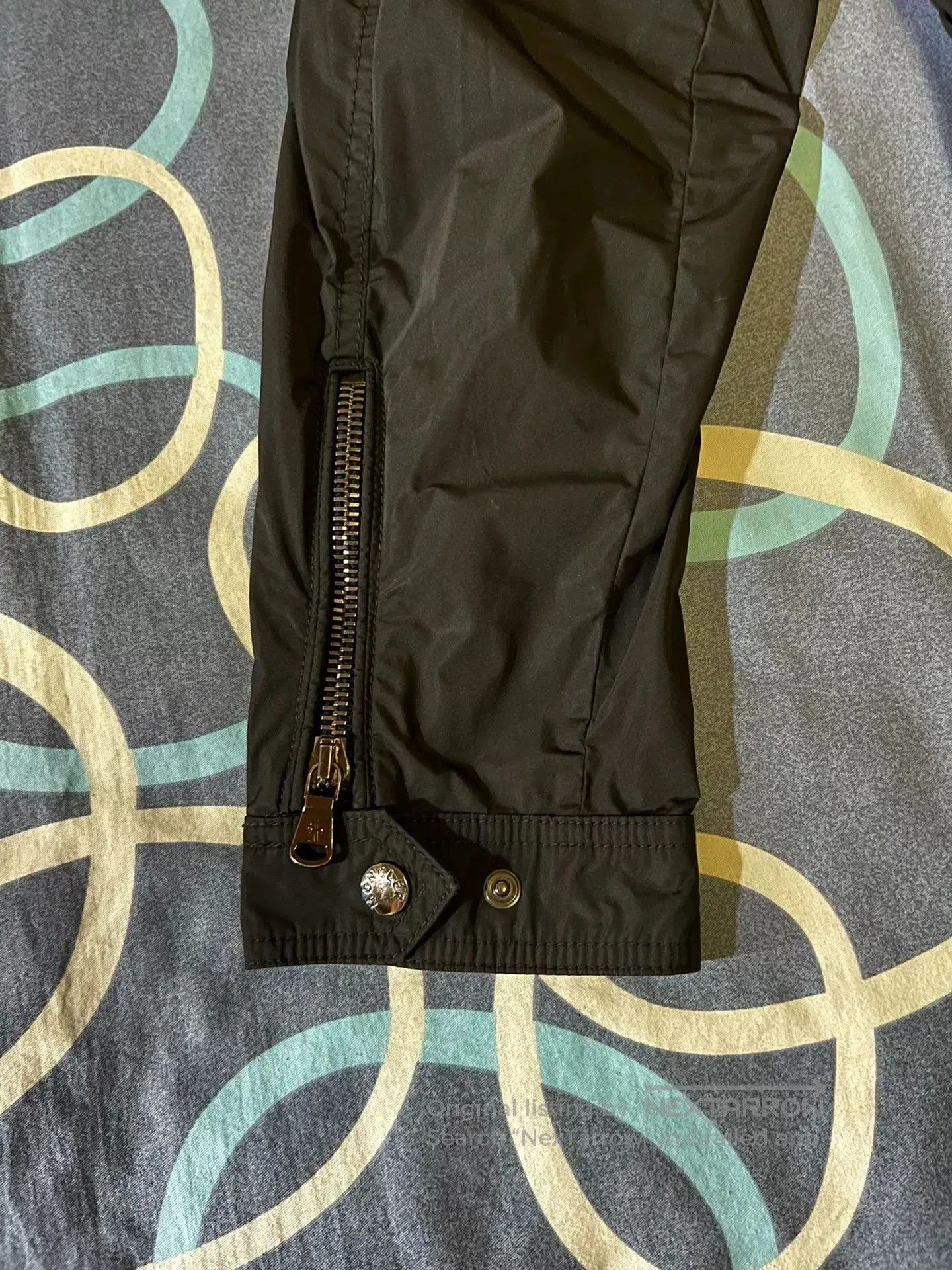 Moncler Moncler Zip Rivet Biker Jacket. Size US XL / EU 56 / 4 - 6 Thumbnail