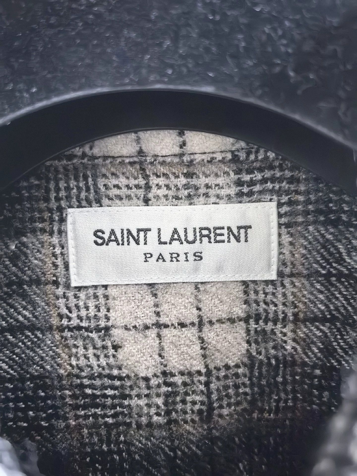 Saint Laurent Paris Saint Laurent Paris Wool plaid shirt-2505 Size US L / EU 52-54 / 3 - 3 Thumbnail