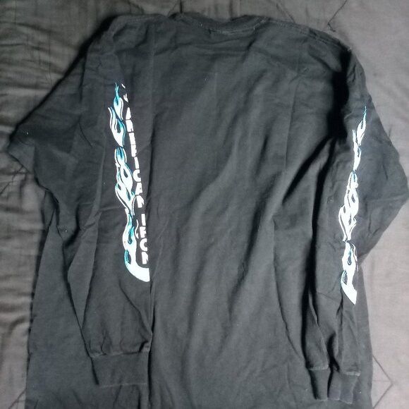Fruit Of The Loom Vintage American Iron Quality Parts Long Sleeve T-Shirt Size US XL / EU 56 / 4 - 6 Thumbnail