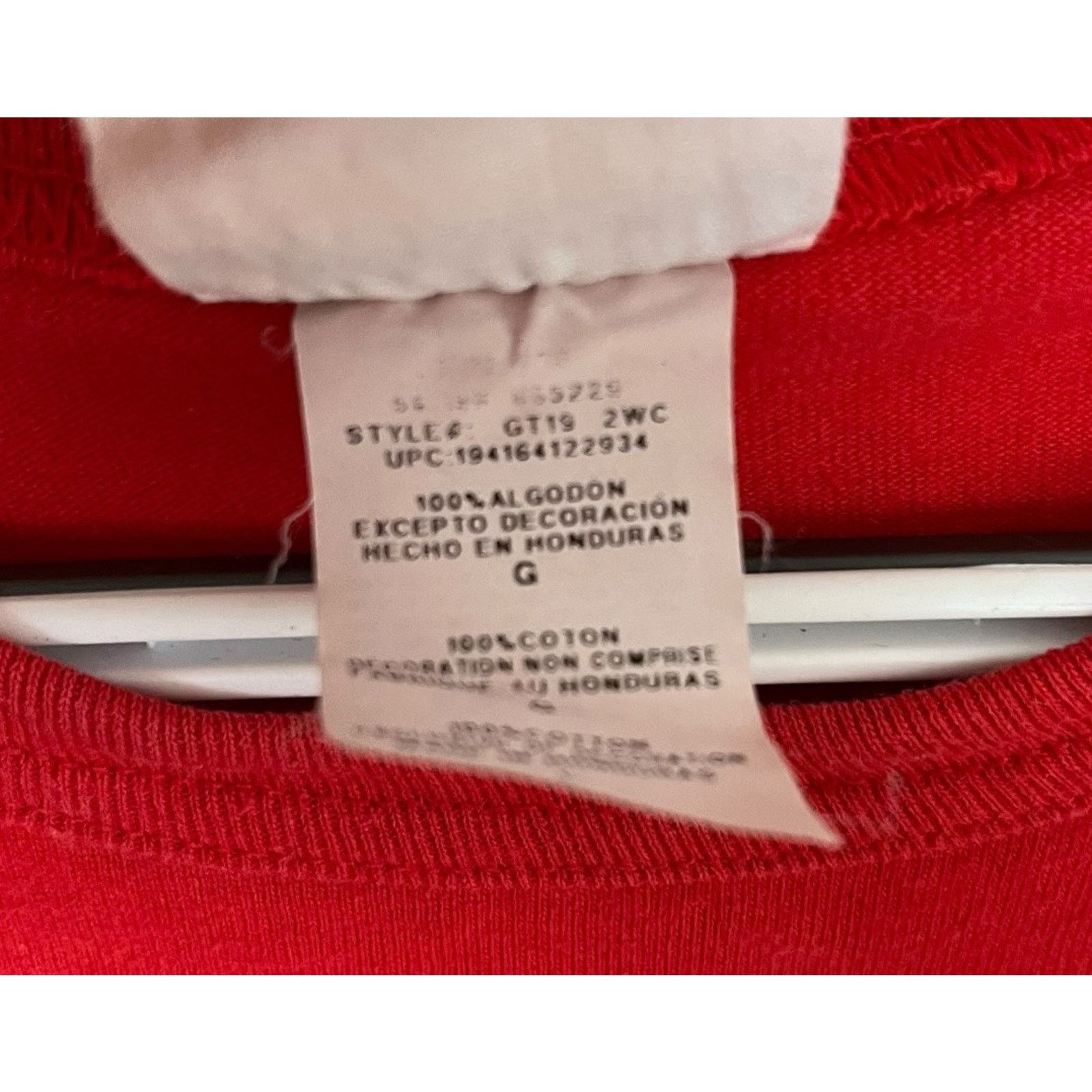 Champion Champion | Vintage 90s Shirt Men’s Size L Red Blue Bar Tag Size US L / EU 52-54 / 3 - 5 Thumbnail