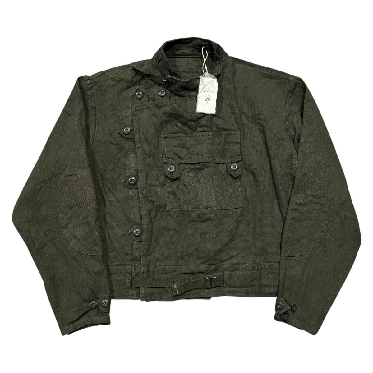 Other Vintage Repro 60's Swedish Army Motorcycle Bikers Jacket Size US L / EU 52-54 / 3 - 2 Thumbnail