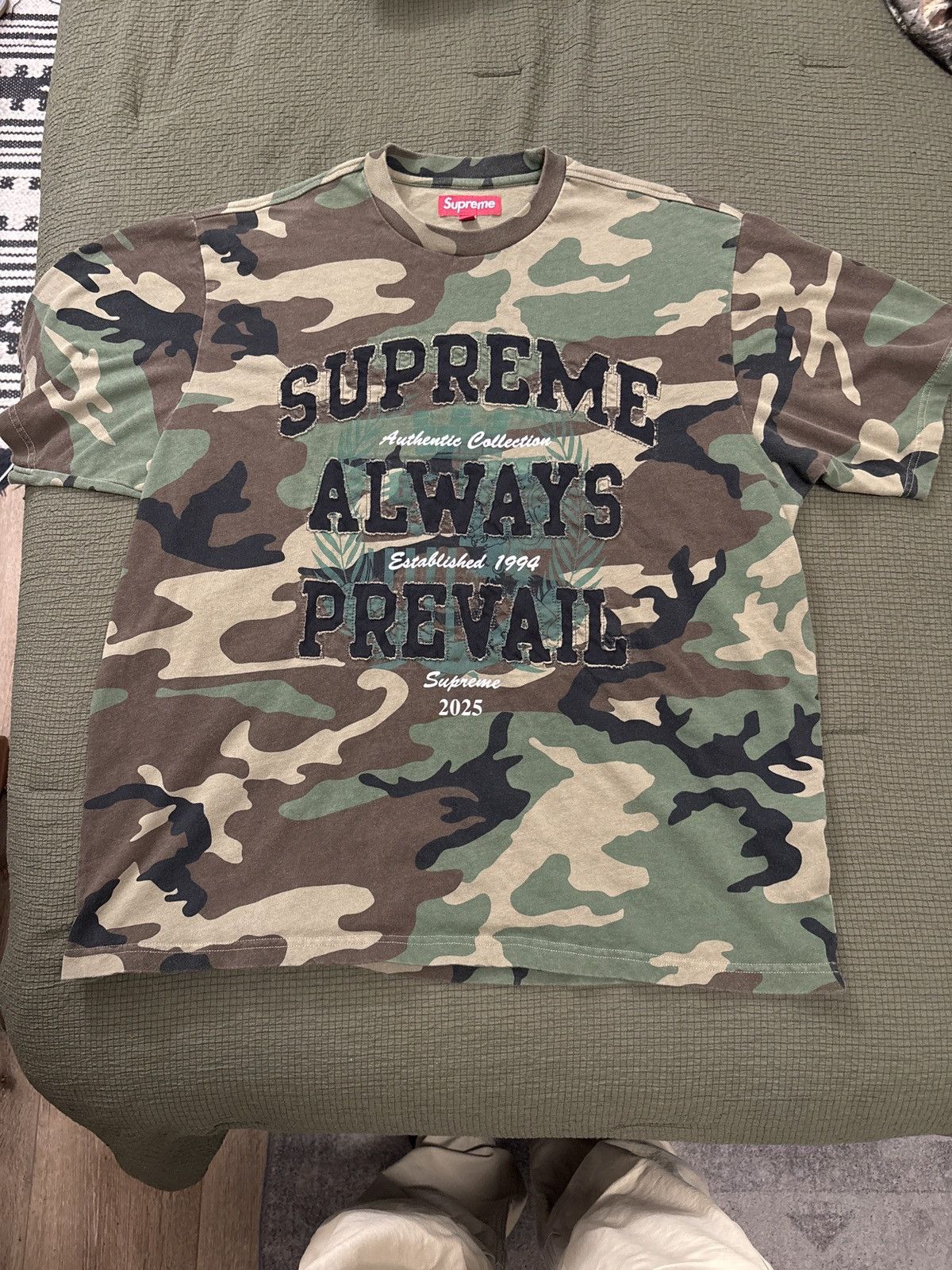 Supreme always prevail S/S top XL