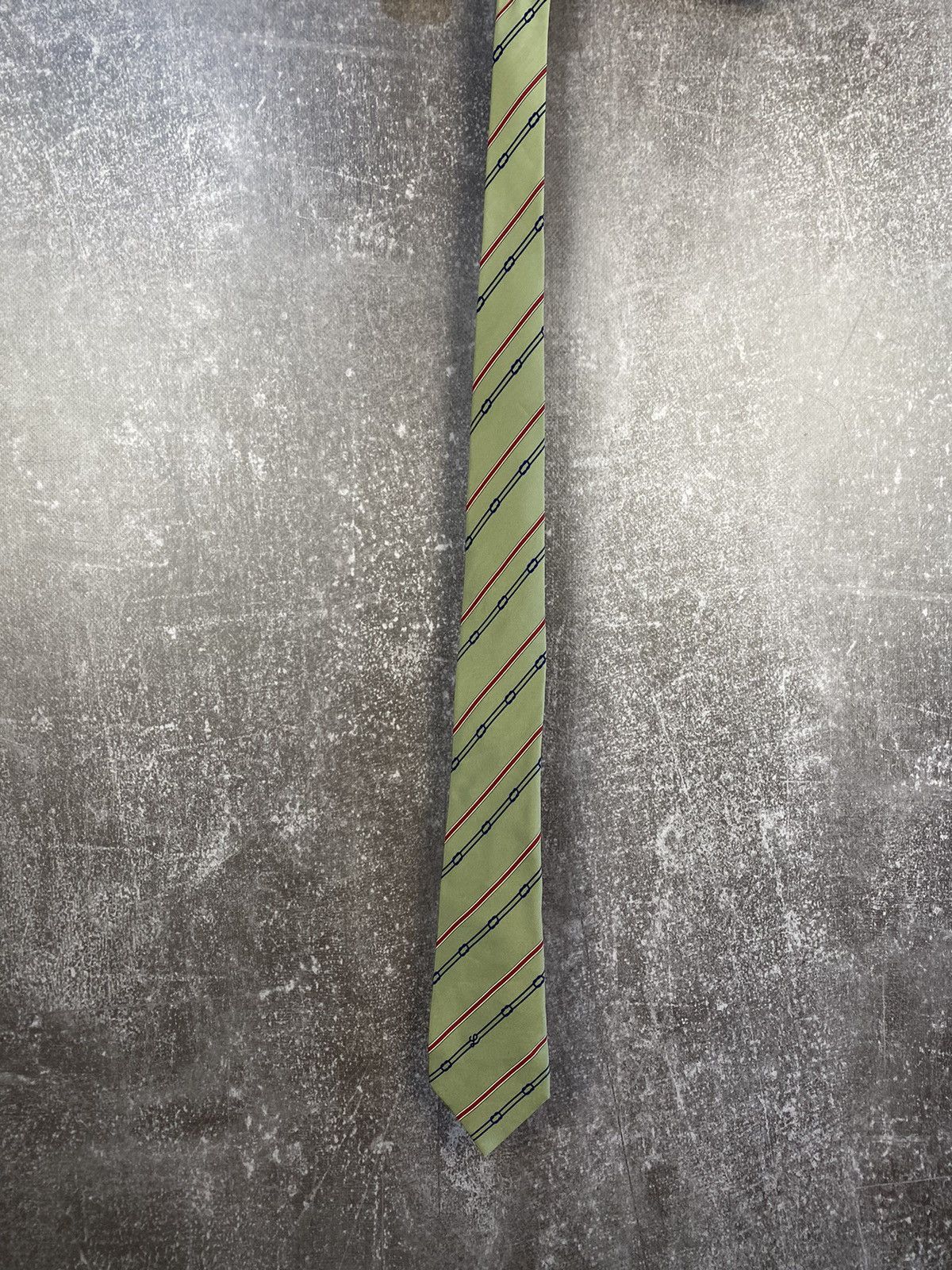 Loewe Loewe tie striped italian silk Size ONE SIZE - 1 Thumbnail