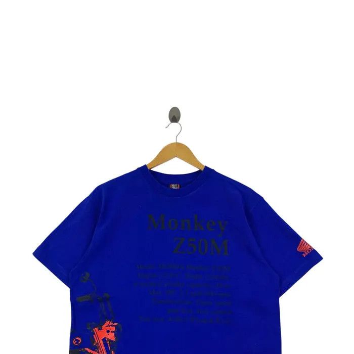 Vintage HONDA MONKEY Z50M Mini Bikes Racing Team Tee Shirt Size US M / EU 48-50 / 2 - 2 Thumbnail