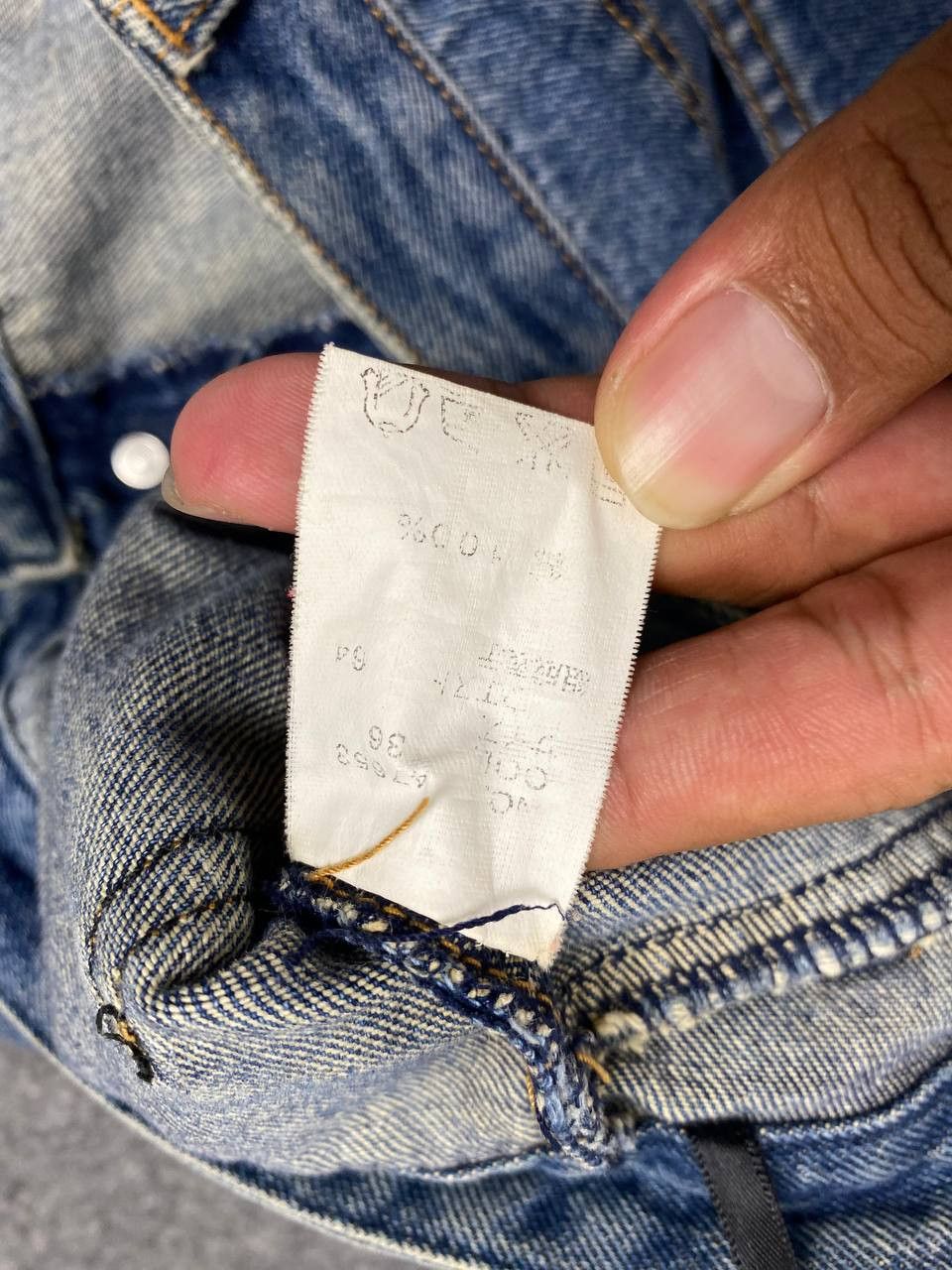 Japanese Brand vintage japanese brands bootcut flare denim bondage style Size 29" - 10 Thumbnail