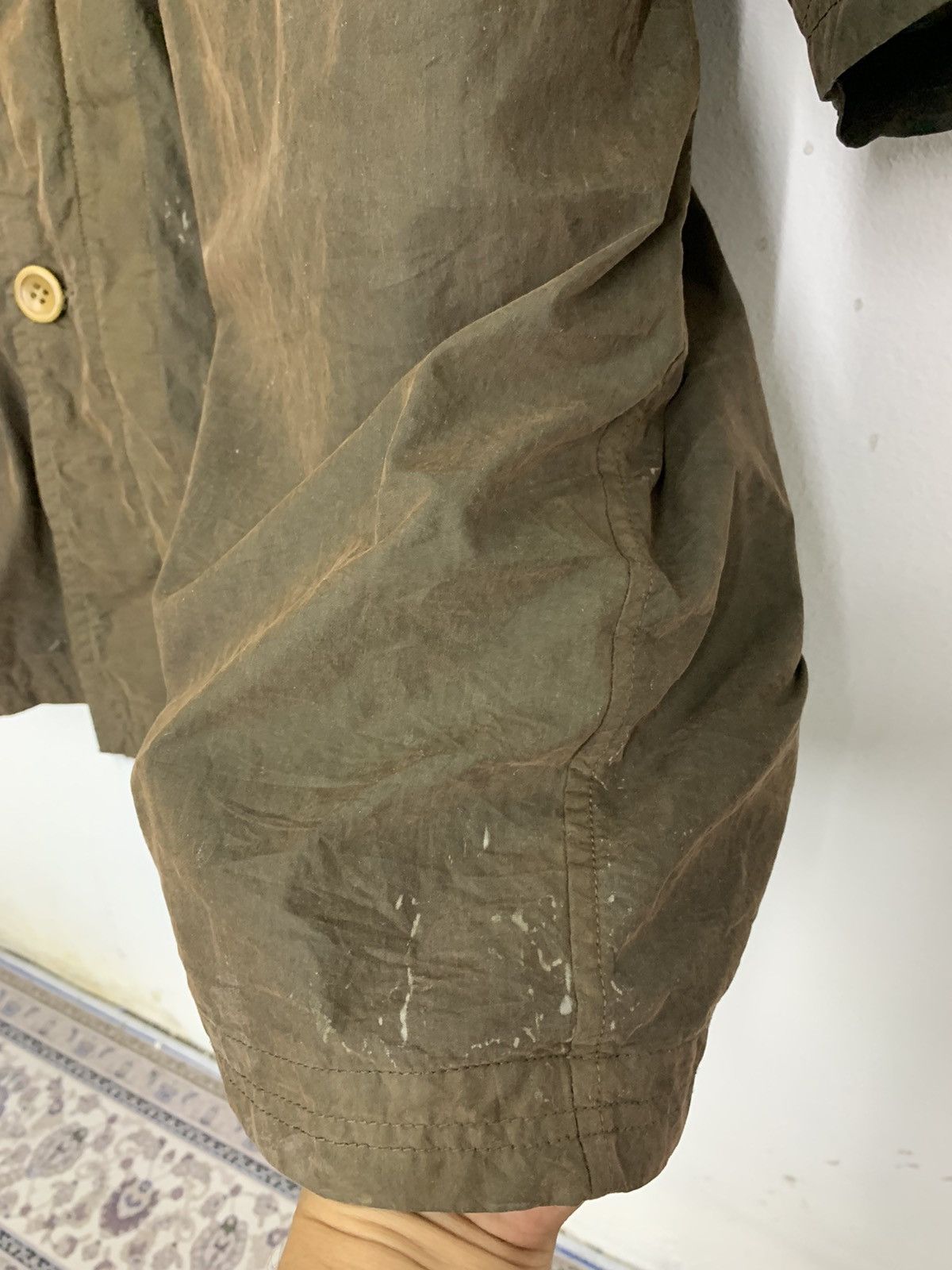 C.P. Company Archive Norge Waxed Puffer Lining Rabbit Fur Hoodie Size US XL / EU 56 / 4 - 9 Thumbnail