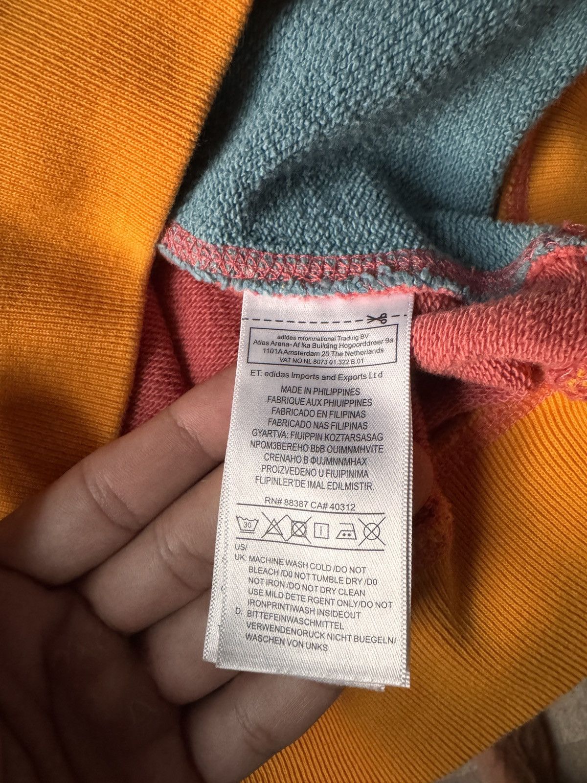 Adidas × Palace Adidas X Palace SS17 Loopback sweat crewneck Size US M / EU 48-50 / 2 - 7 Thumbnail