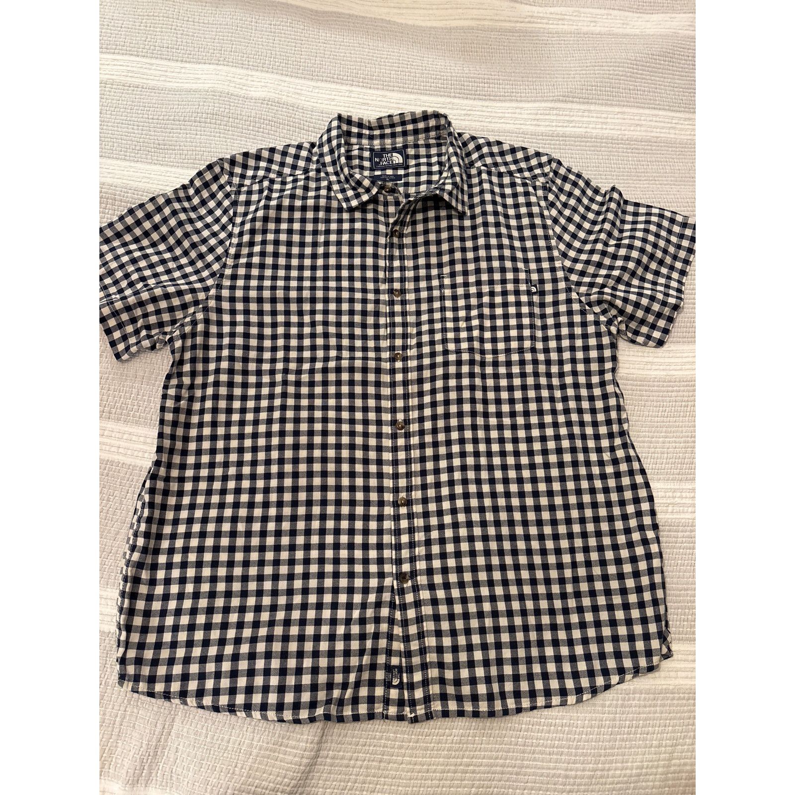 The North Face North Face Plaid Short Sleeve Size US XL / EU 56 / 4 - 1 Thumbnail