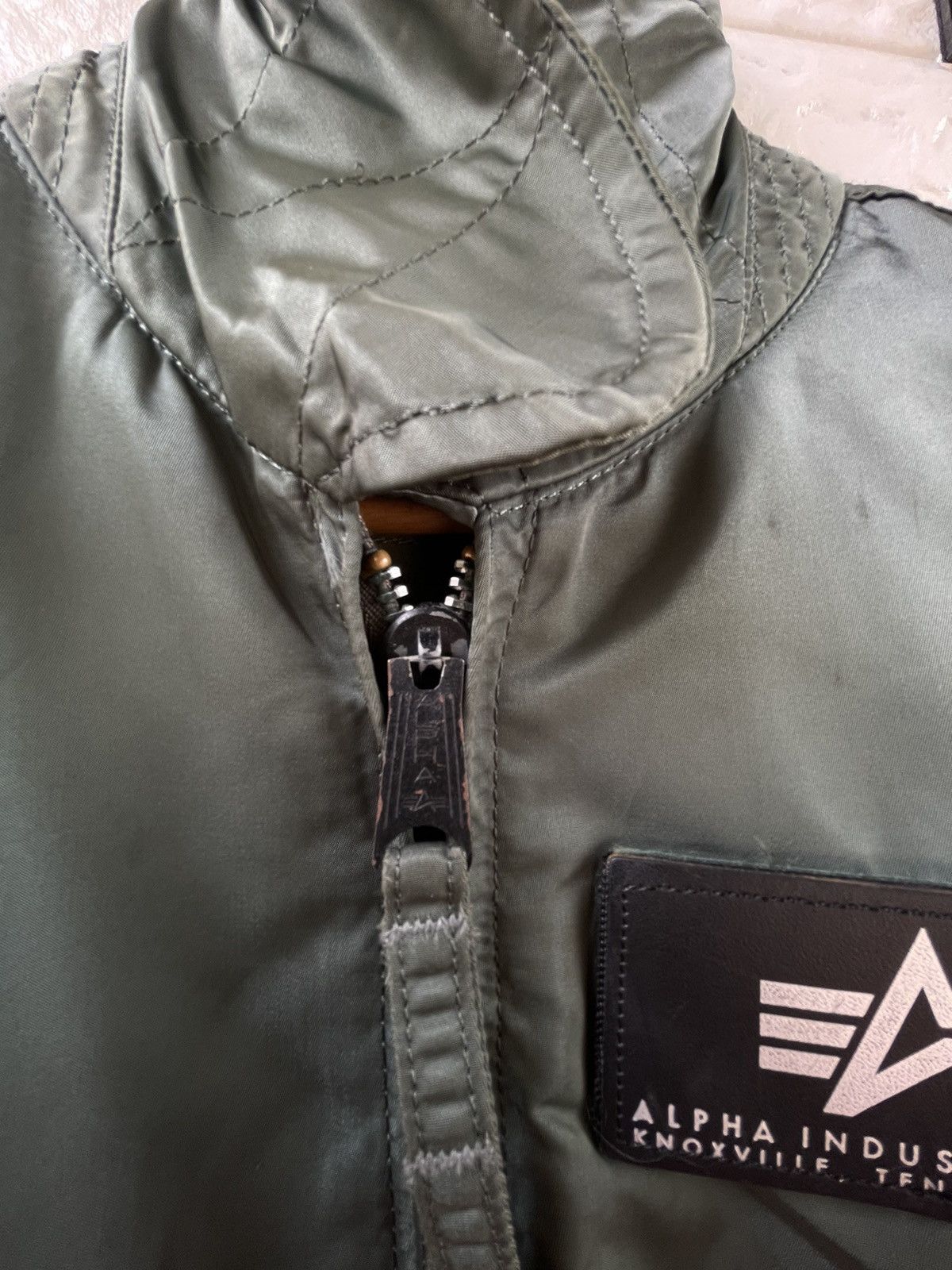 Alpha Industries Vintage Alpha Industries Bomber Jacket Size US L / EU 52-54 / 3 - 5 Thumbnail