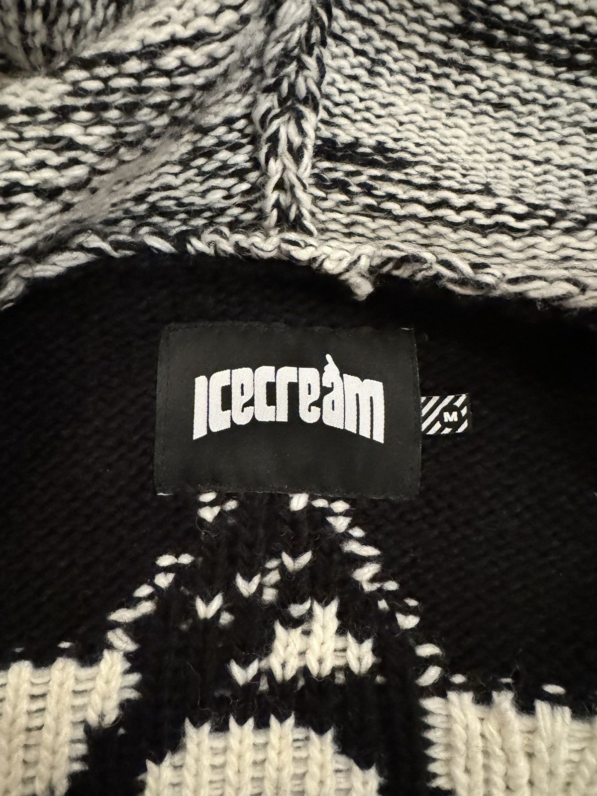 Billionaire Boys Club 🔥275$ ICECREAM Snow Sweater/BBC ICECREAM Knit Logo Sweater Size US M / EU 48-50 / 2 - 15 Thumbnail