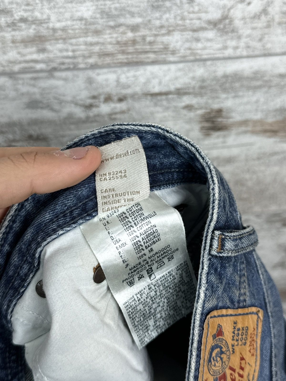 Diesel Mens Vintage Diesel baggy jeans y2k opium pants streetwear Size US 34 / EU 50 - 18 Thumbnail