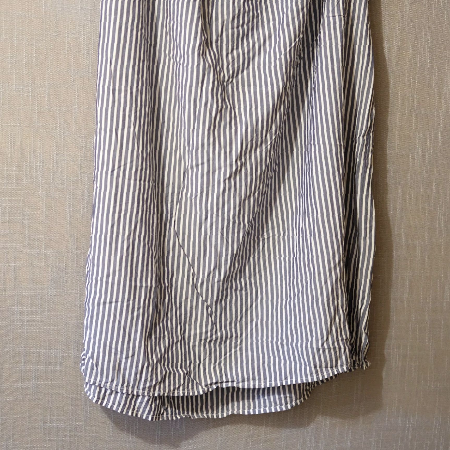 Old Navy Old Navy Off The Shoulder Dress Grey/White Stripe Spuer Soft Womens XXL #H96-64 Dress Size XXL / US 16-18 / IT 52-54 - 6 Thumbnail