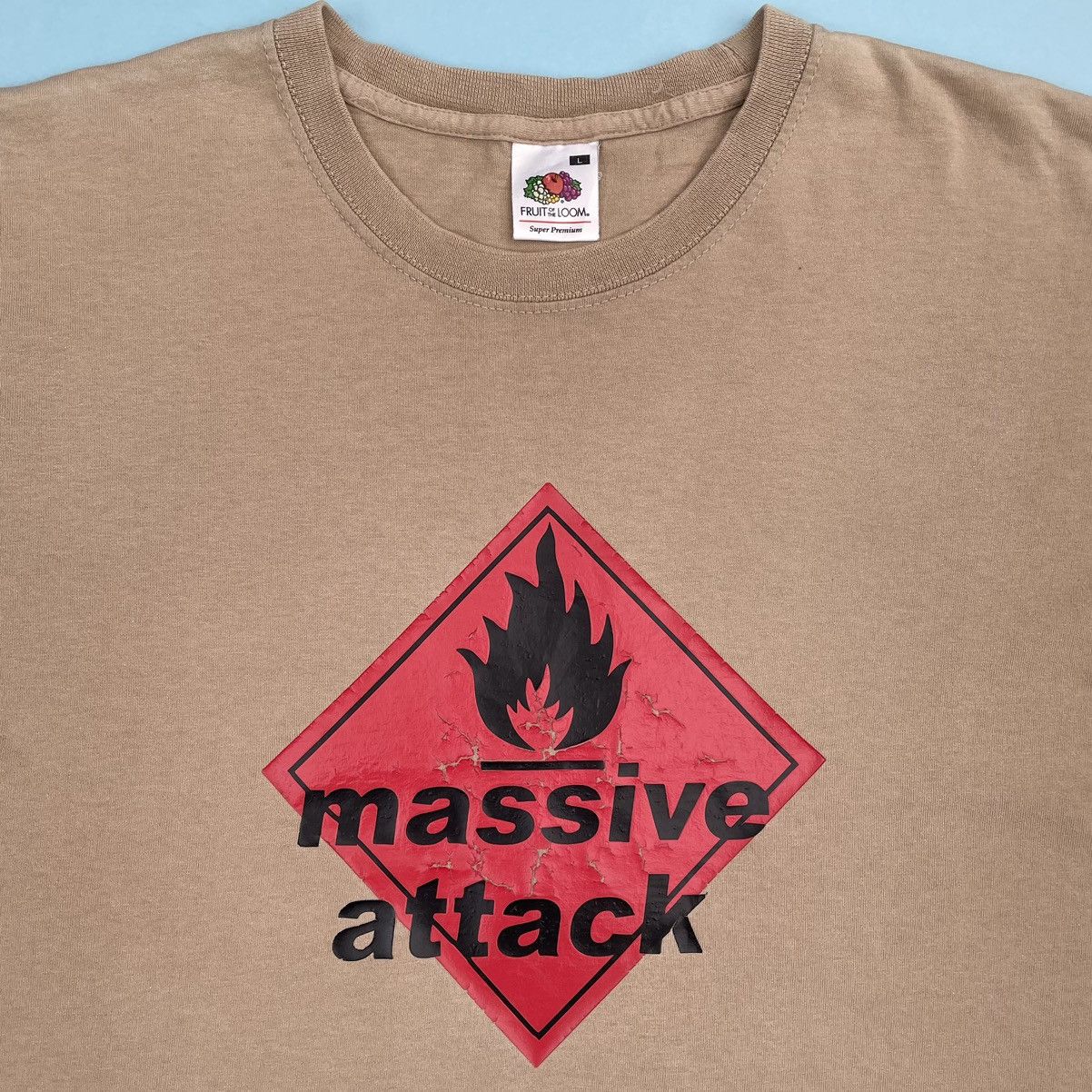 Band Tees × Fruit Of The Loom × Vintage Vintage 00s Massive Attack 