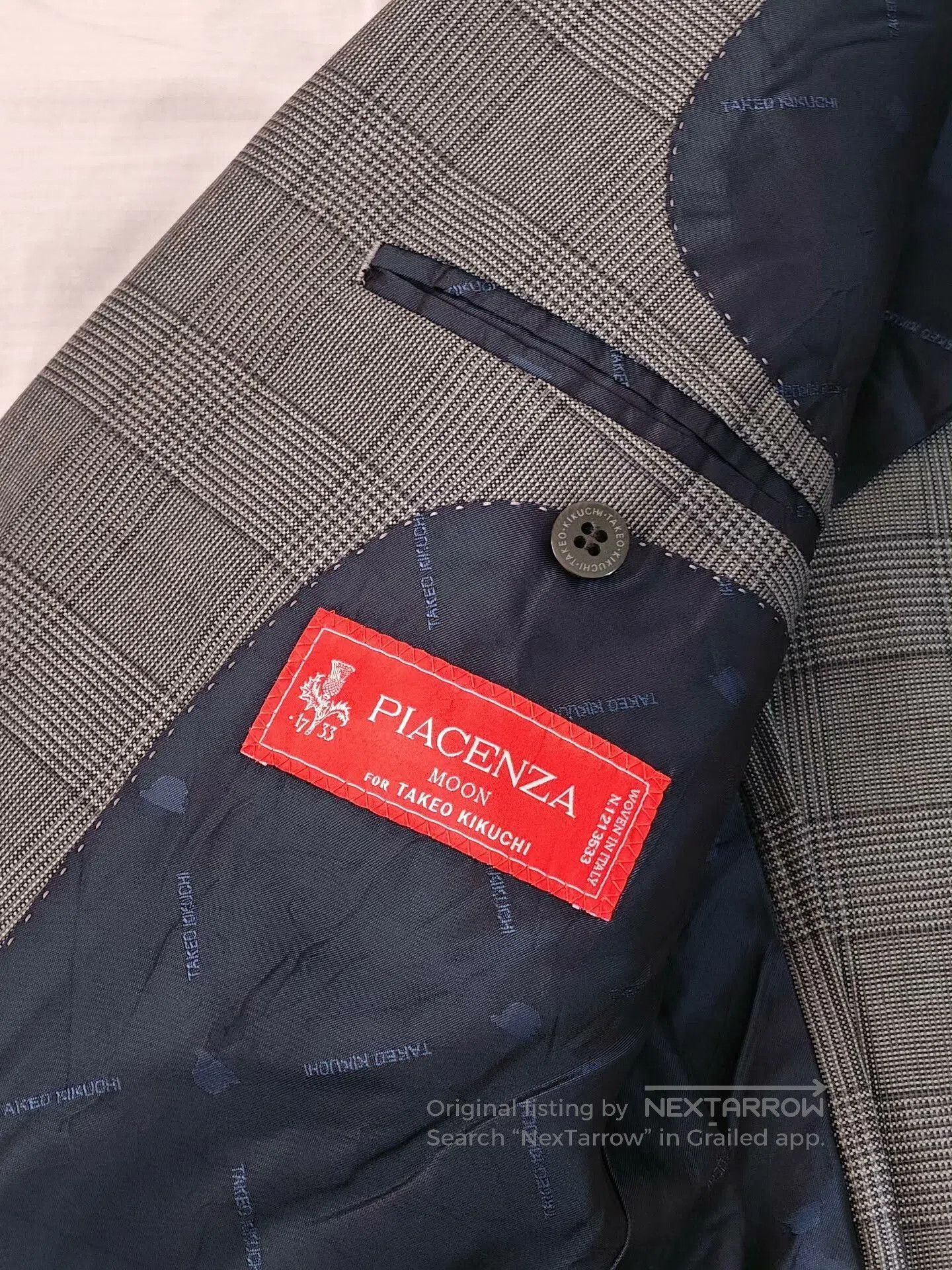 Takeo Kikuchi Takeo Kikuchi Gray Wool Silk Suit. Size US S / EU 44-46 / 1 - 7 Thumbnail