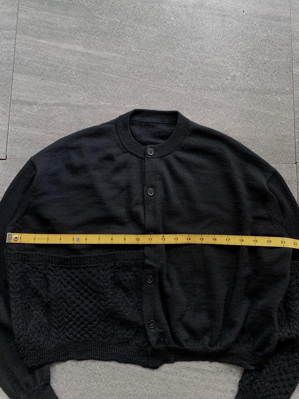 Yohji Yamamoto FREE TAX! Ys Hybrid Brocade Patchwork Cardigan Size US M / EU 48-50 / 2 - 14 Thumbnail