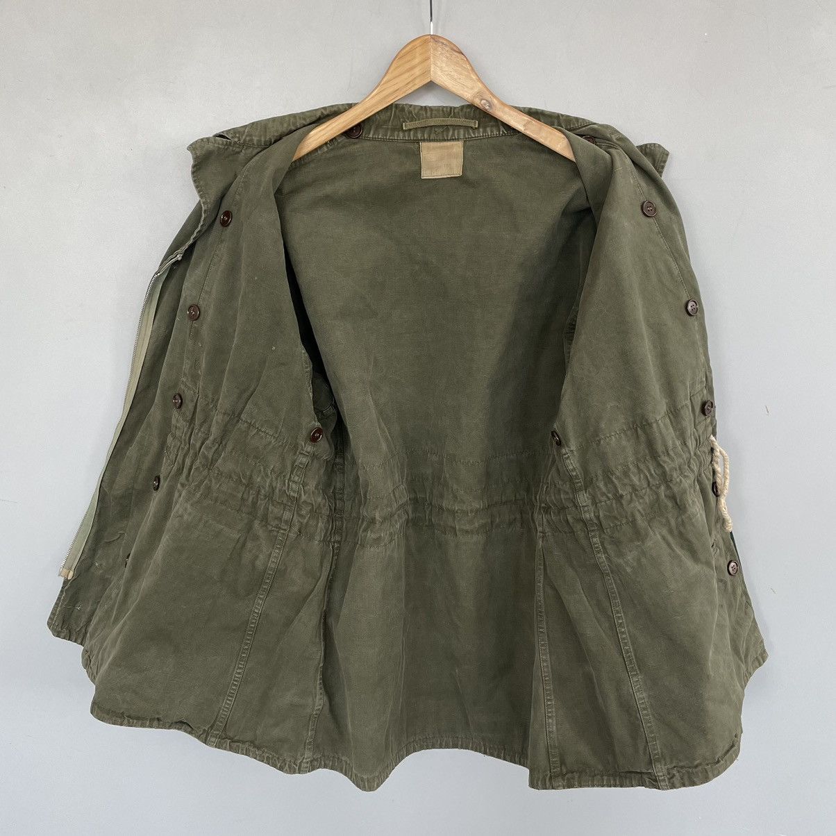 Vintage Vintage 60’s/70’s Dutch Military Field Jacket Men’s M Size US M / EU 48-50 / 2 - 12 Thumbnail