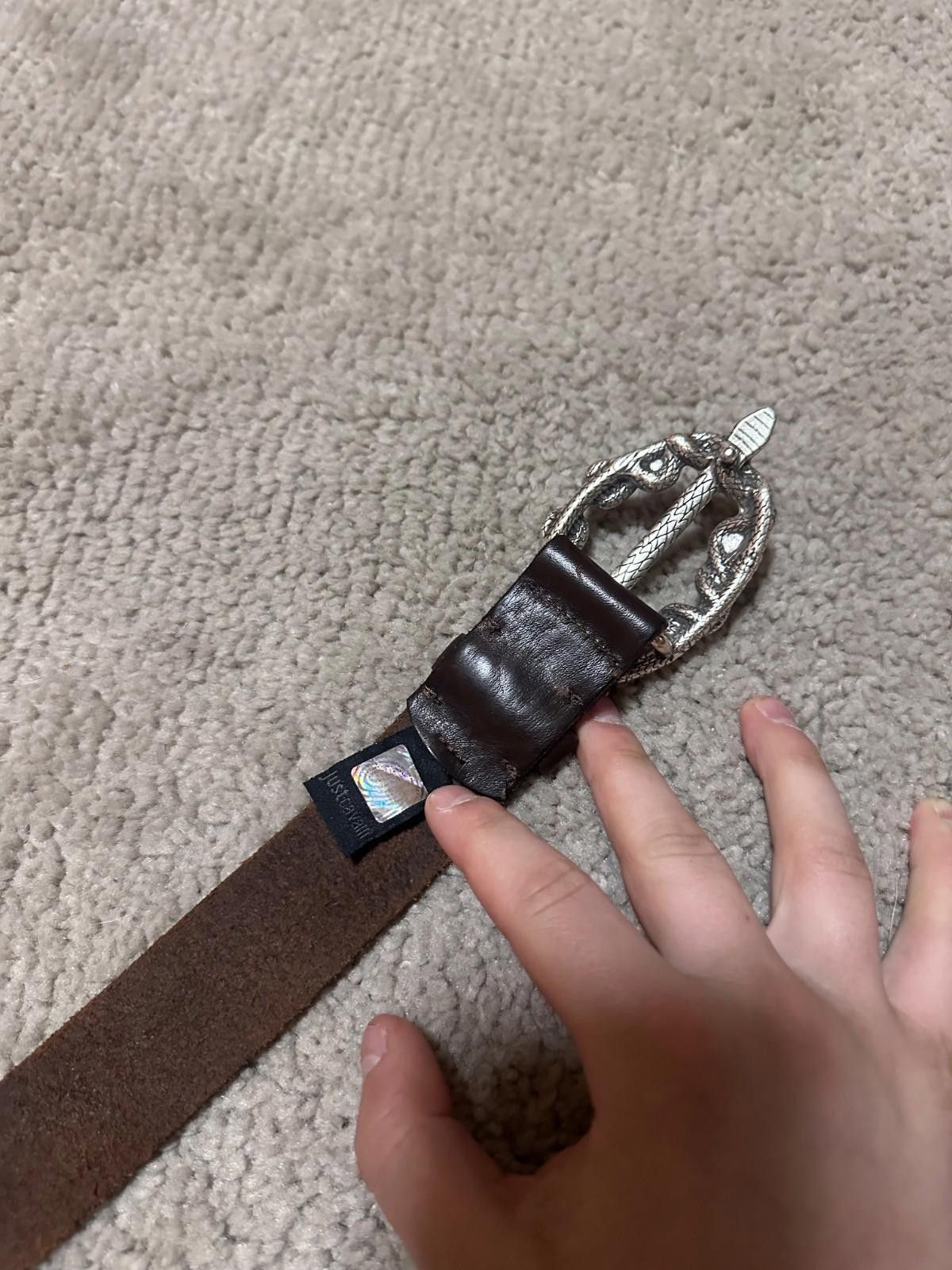 Just Cavalli Just Cavalli Snake Leather belt Sz 95 Size ONE SIZE - 9 Thumbnail