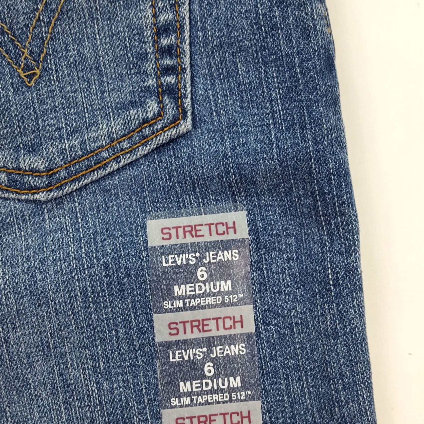 Levi's VINTAGE Levi's 512 Slim Denim Blue Jeans Women Size 6 28" 31" Inseam Size 28" / US 6 / IT 42 - 7 Thumbnail