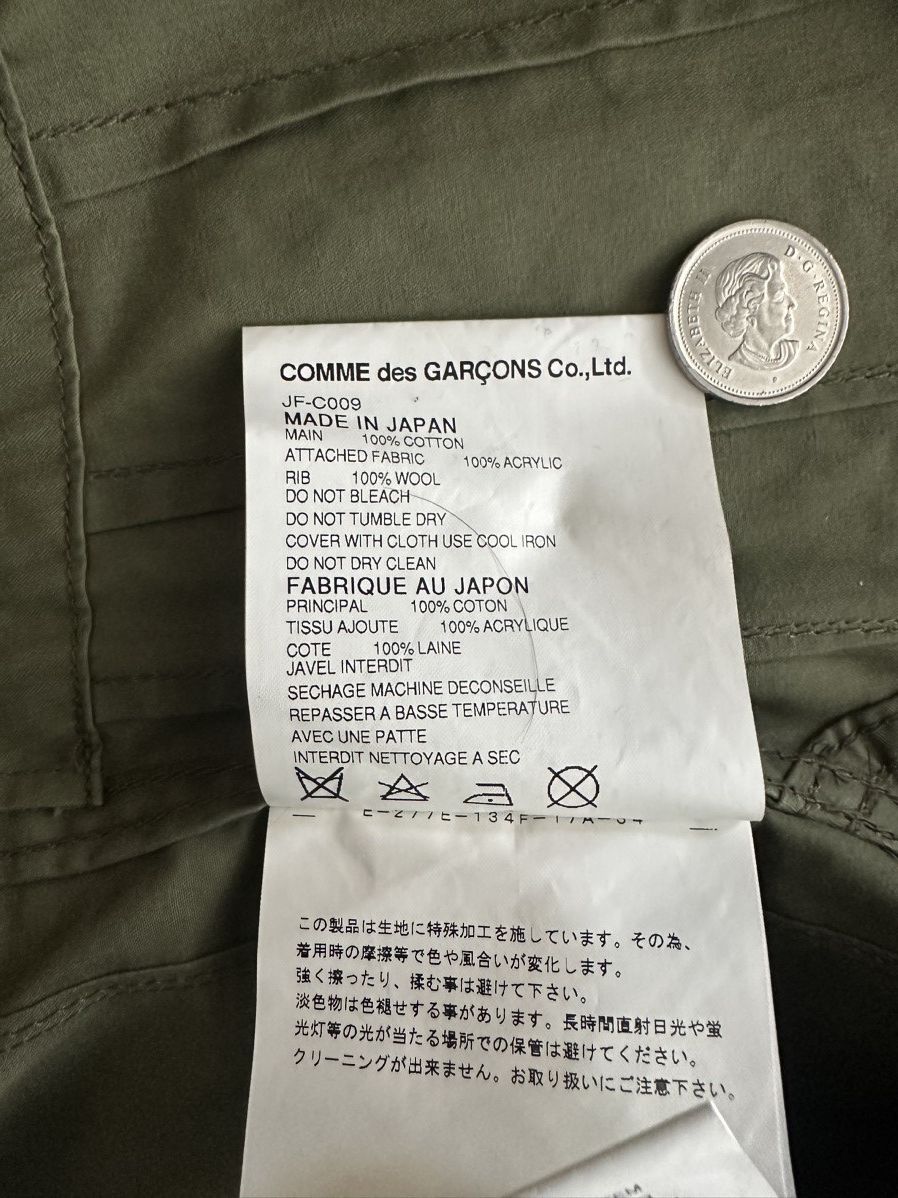 Junya Watanabe Junya Watanabe Comme Des Garcons AD2010 Layered Hooded Coat Size US M / EU 48-50 / 2 - 4 Thumbnail