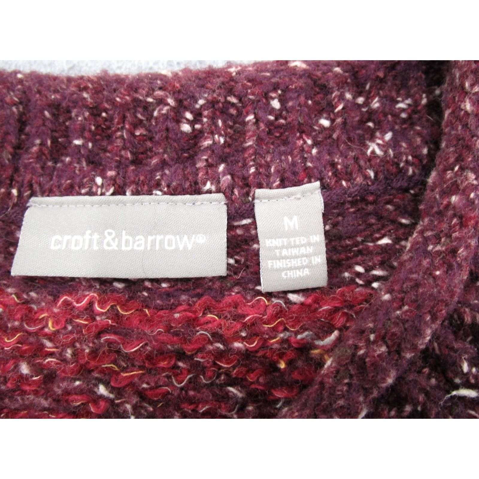 Barrow Croft Striped Embroidered Wool Blend Knit Sweater Womens Size M Size M / US 6-8 / IT 42-44 - 2 Thumbnail