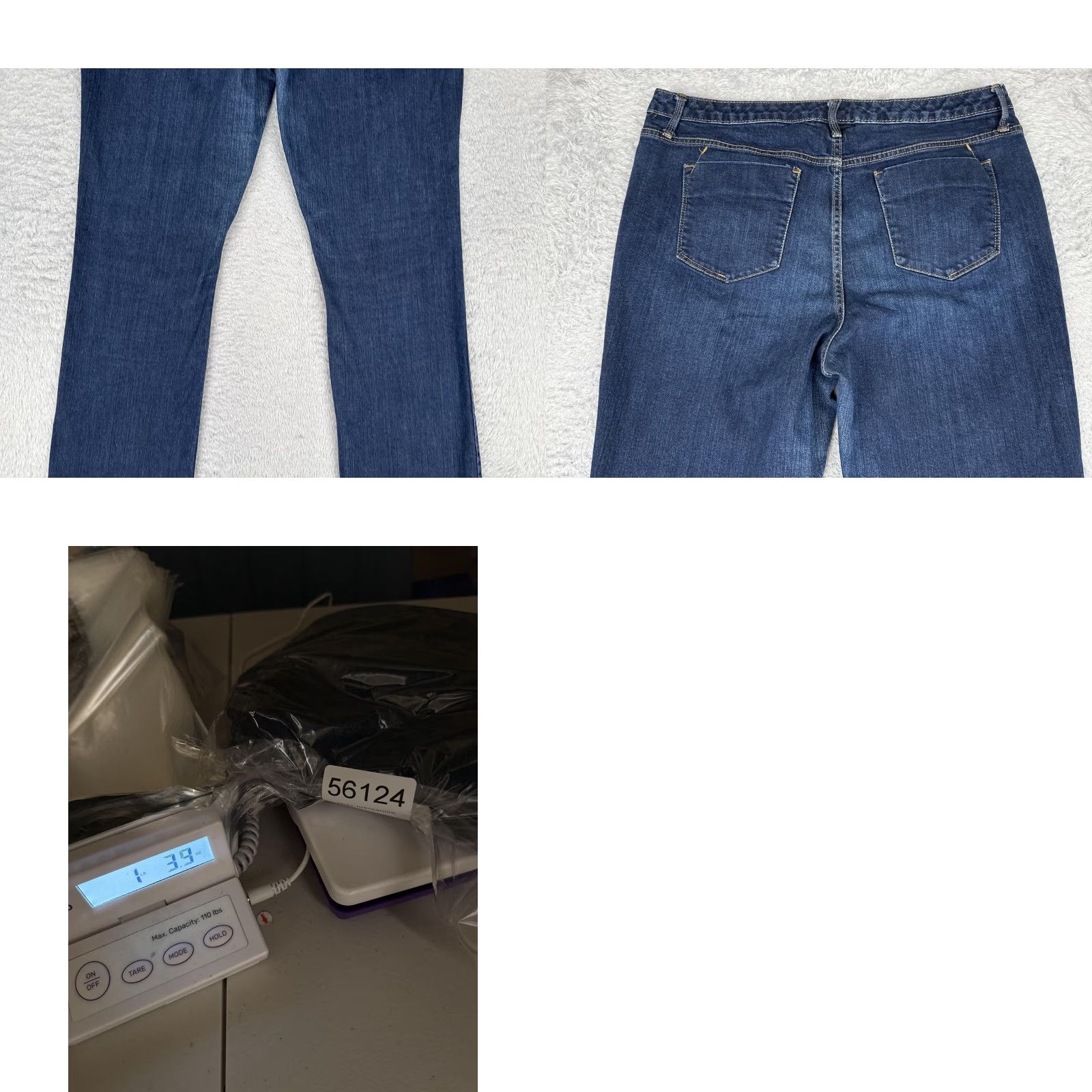 Vintage Weston Wear Jeans Womens 14R Bootcut Denim Blue Dark Wash Mid Rise Stretch 33x32 Size 36" / US 14 / IT 50 - 10 Thumbnail