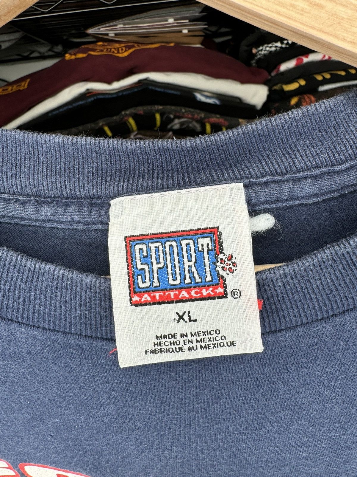 MLB × Vintage Vintage 2002 Johnny Damon Boston Red Sox Sport Attack XL Tee Size US XL / EU 56 / 4 - 4 Thumbnail