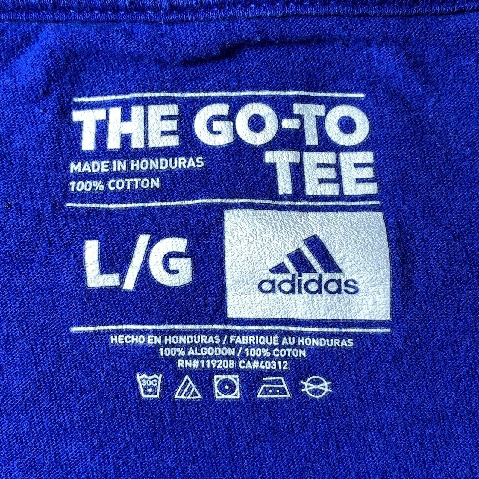 Adidas Adidas Large Badge Of Sport Short Sleeve Graphic T Shirt Size US L / EU 52-54 / 3 - 3 Thumbnail